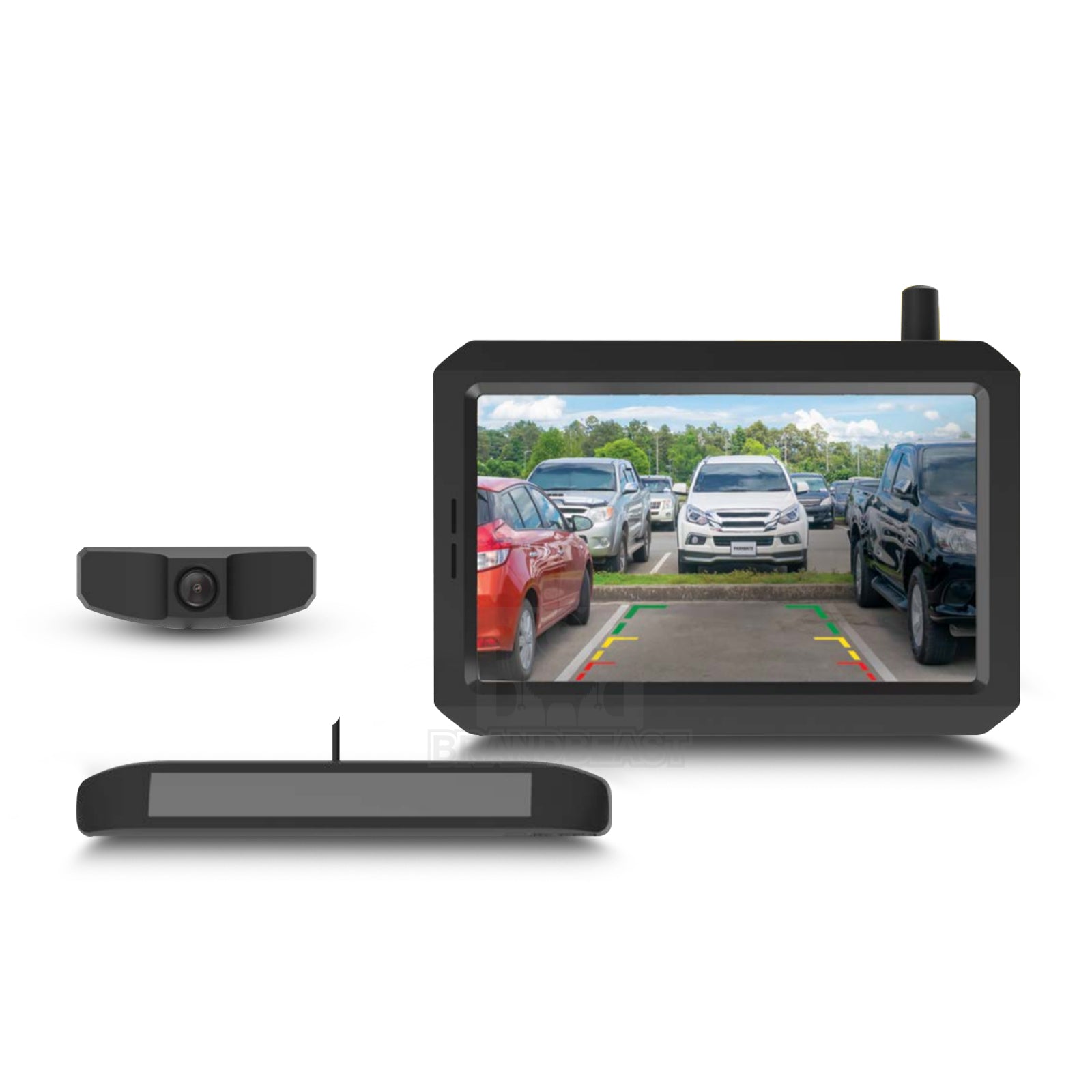 PARKMATE 5.0" SOLAR WIRELESS MONITOR AND CAMERA PACK - RVK-50SW