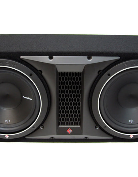 Rockford Fosgate Punch P1-2X12 Dual 12" 1000W (500W RMS) 2 ohm  Ported enclosure