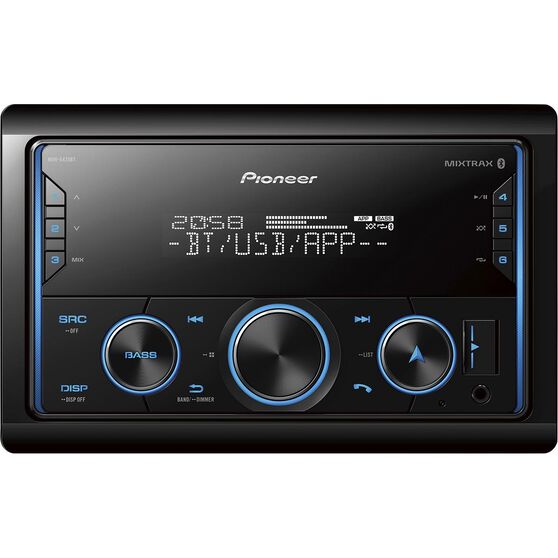 PIONEER MVH-S425BT DOUBLE DIN MECHLESS USB/AUX/BLUETOOTH STEREO