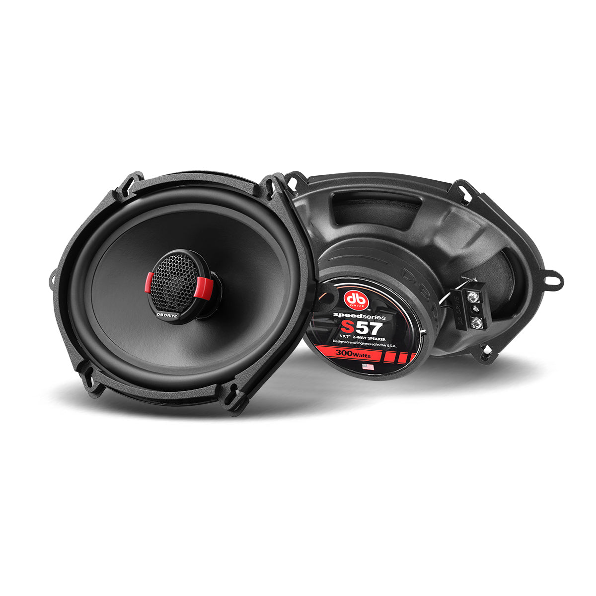 DB Drive S57 Speed Series 5X7" 300-Watt 2-Way Speakers