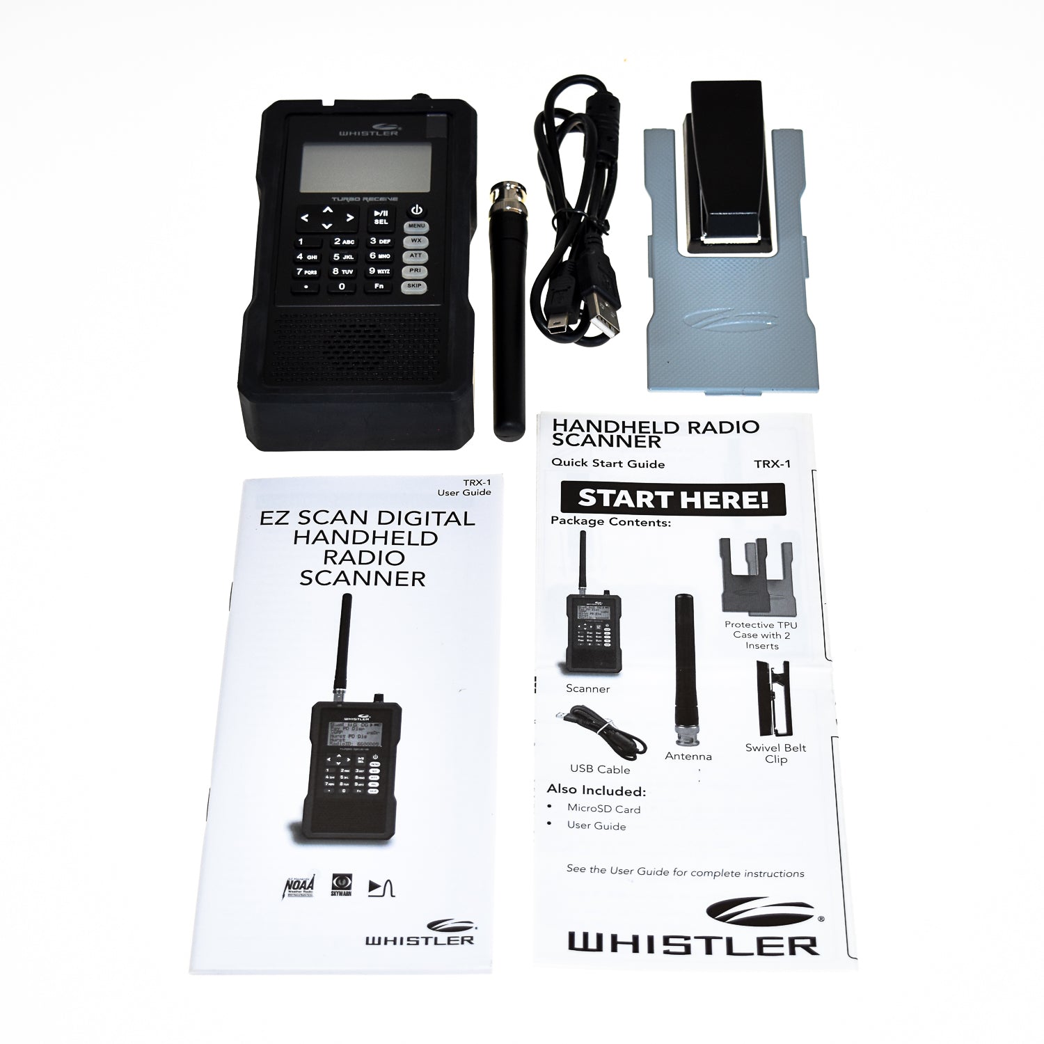 Whistler TRX-1E Handheld Digital Scanner Radio