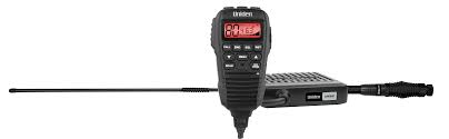 Uniden  Radio Escape Value Pack Mini Compact UHF CB Mobile With Remote Speaker Microphone and 6.6dBi Antenna