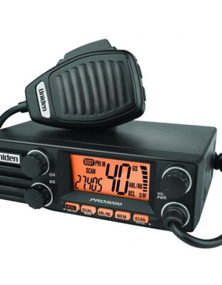 UNIDEN PRO5050 AM CB RADIO - 12 AND 24V