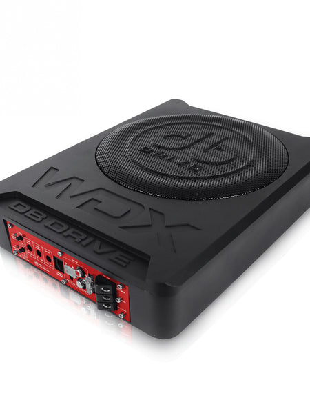 DB Drive WDX Active Subwoofer (10" - 250W RMS -900 Watts ) LOW PROFILE SUBWOOFER