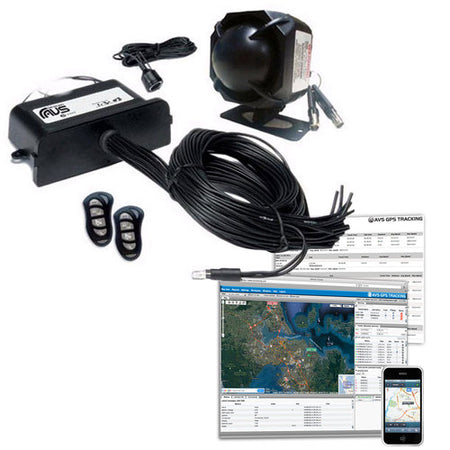 Avs S5 5 Star Alarm + Avs Freetrack FT802 Gps Tracker Installed