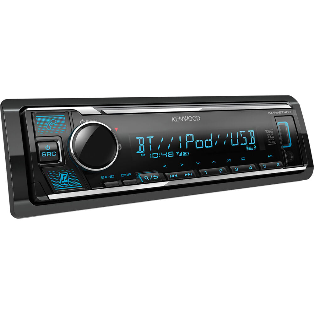 KENWOOD KMM-BT408 MECHLESS BLUETOOTH STEREO/3XPREOUTS