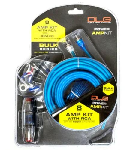 8 Gauge Amplifier Wiring Kit