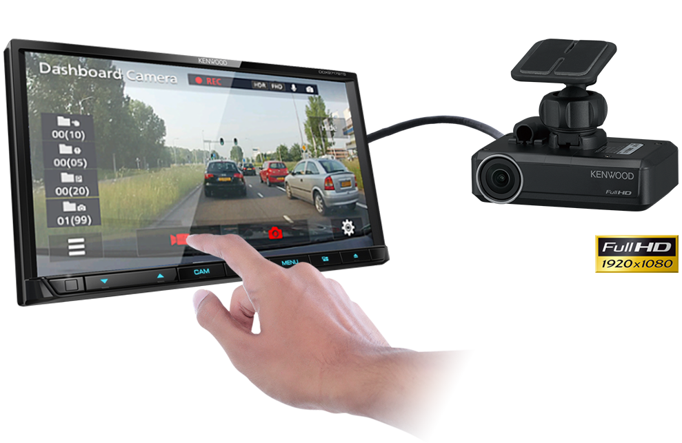 KENWOOD DRV-N520 Dashcam Drive Recorder Compatible with Specific Kenwood AV Units