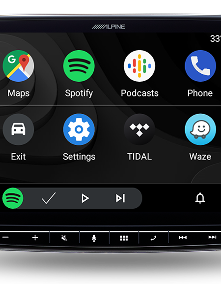 ALPINE ILX-F259E 9INCH HALO CARPLAY/ANDROID AUTO  DIGITAL MEDIA STATION