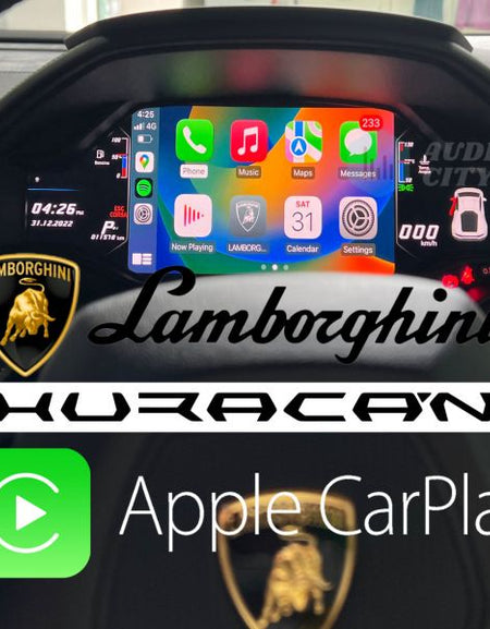 Lamborghini Huracan Apple Carplay & Android Auto Upgrade