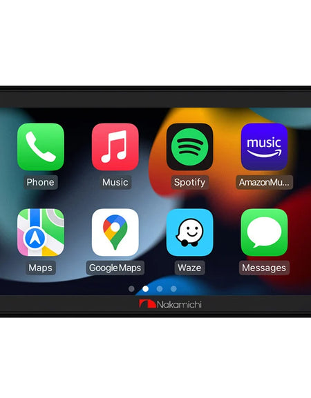 Nakamichi NA3625-W6 6.8" Multimedia Wireless CarPlay Android Auto Head Unit