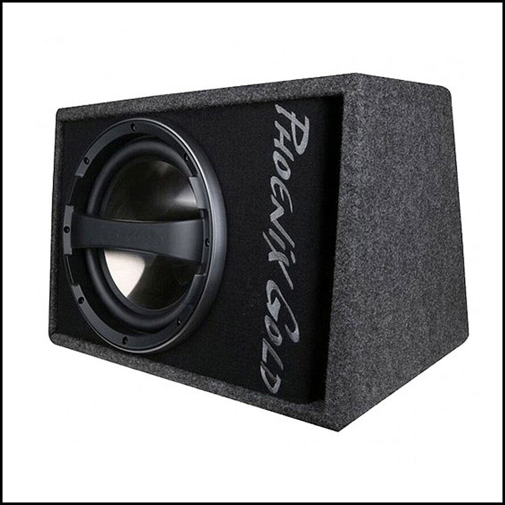 Phoenix Gold Z Series Z110ABV2 10” 800W Powered Active Ported  Subwoofer Enclosure