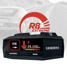 UNIDEN R8NZ Extreme Long Range Radar/Laser Detector with arrows and GPS