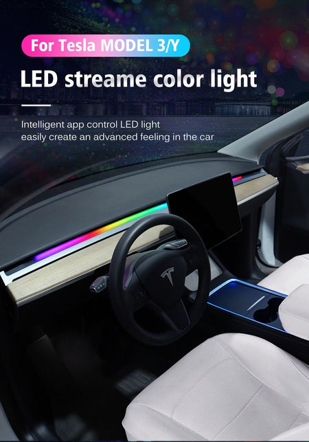 Tesla 2016-2022 Model 3 Model Y Car Interior Atmosphere Lamp LED