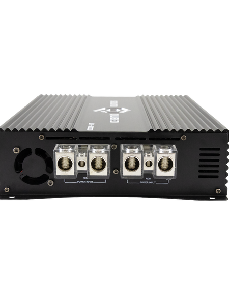 SoundQubed U1-5000 Single Channel 5000W Full-Range Car Amplifier – 1 Ohm Stable